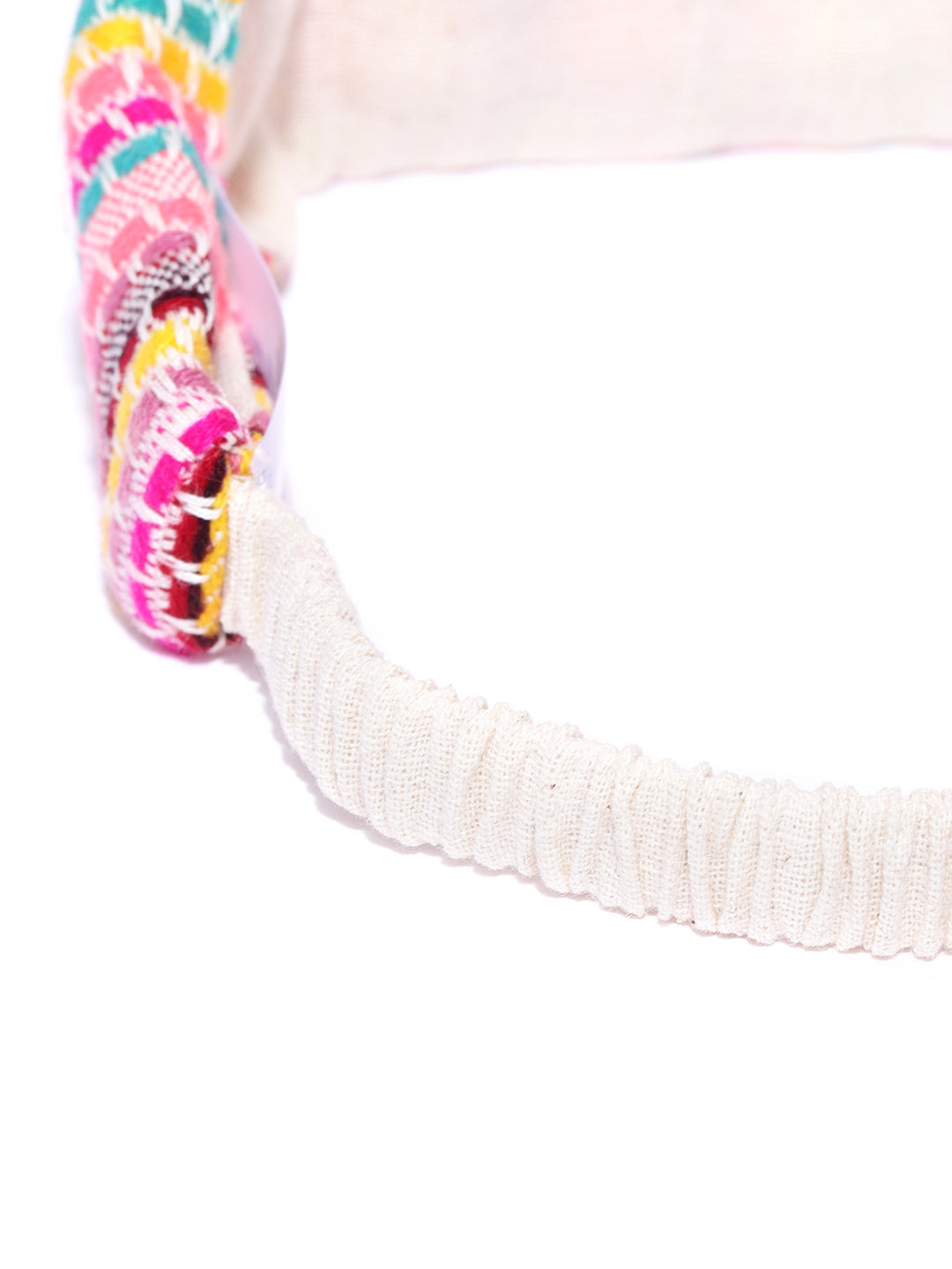 Blueberry multi colour woven design hairband