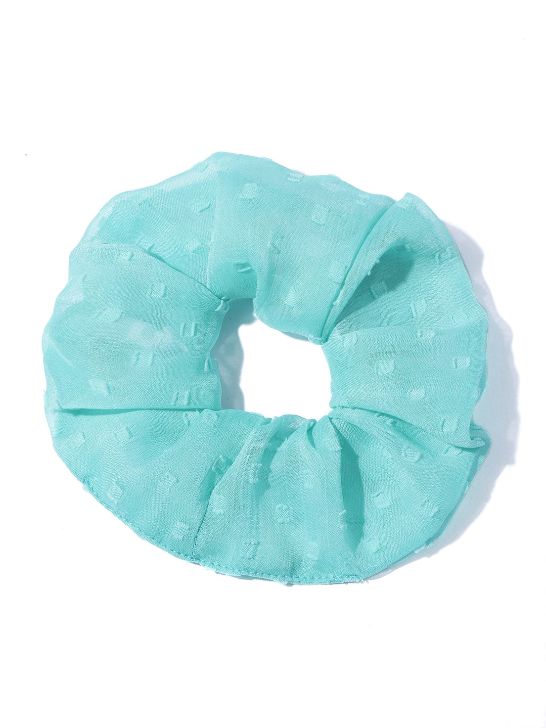 Blueberry set of 3 multi colour scrunchies