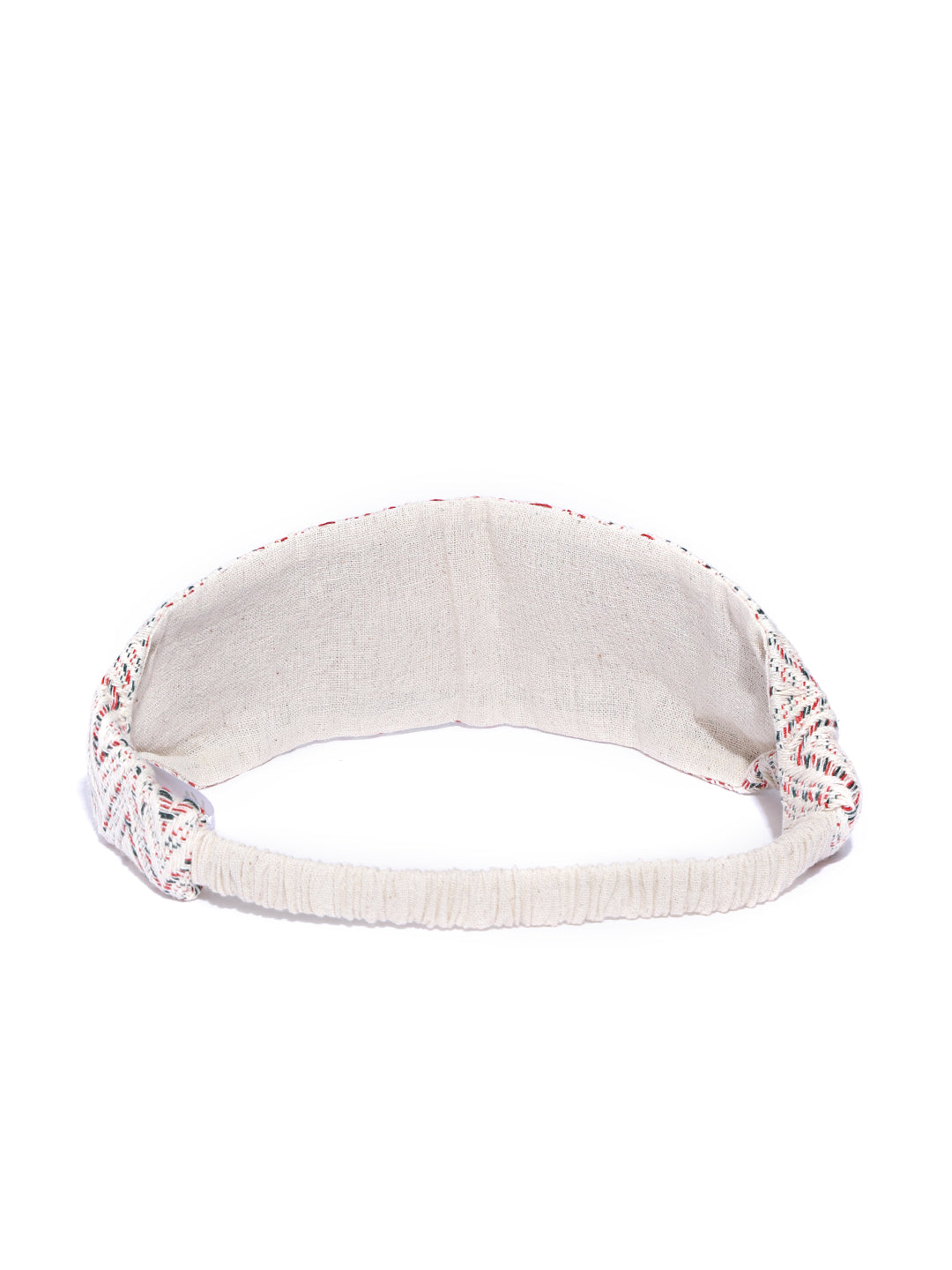 Blueberry grey woven design hairband