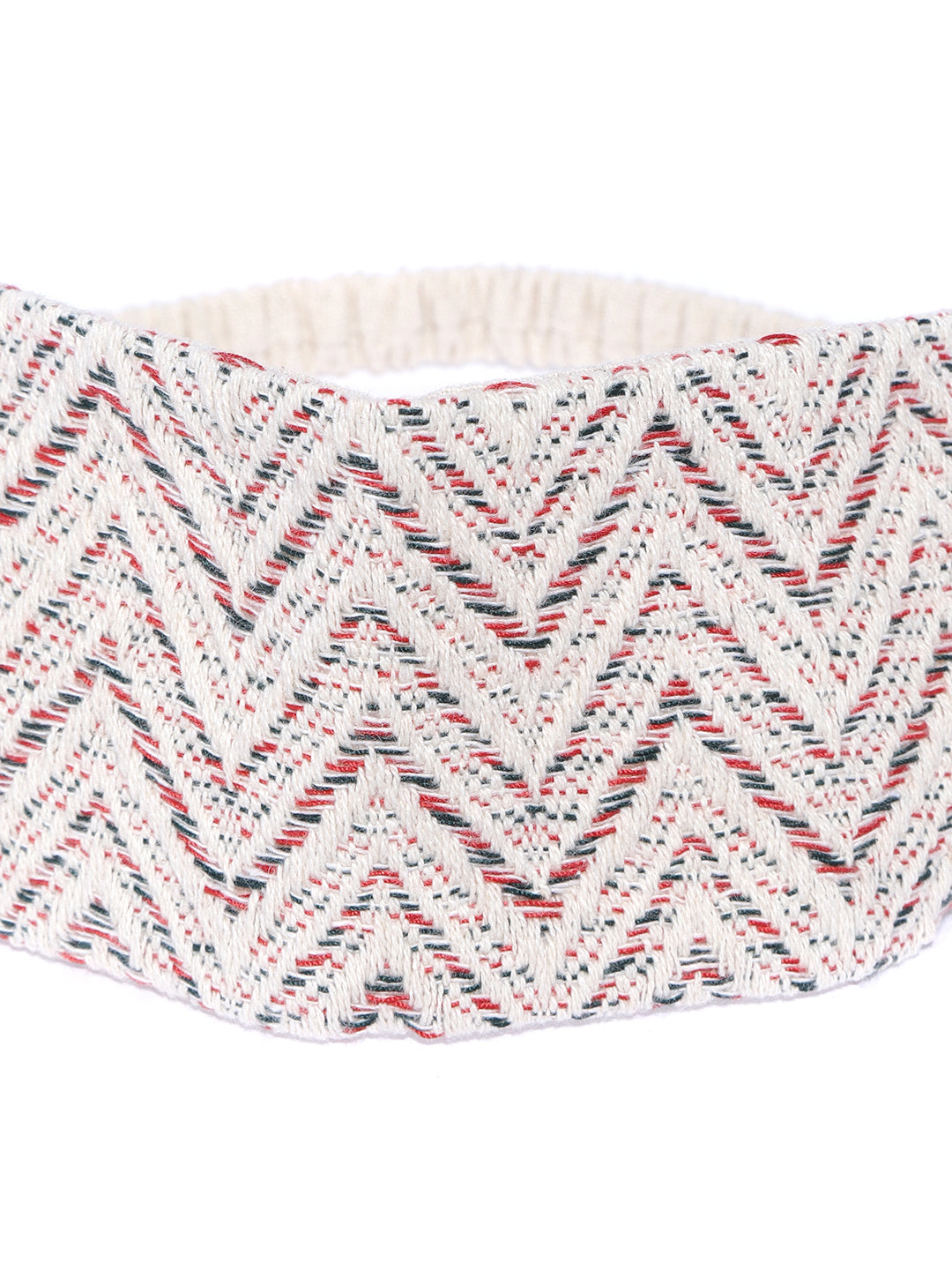 Blueberry grey woven design hairband