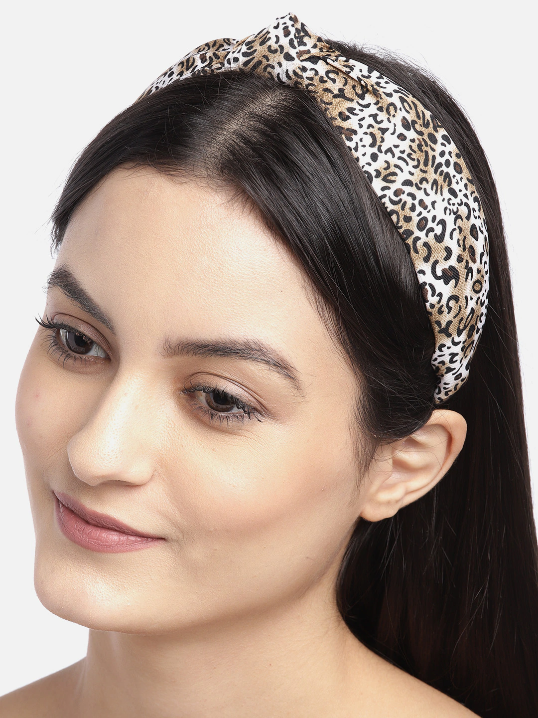 Blueberry multi animal printed knot hairband