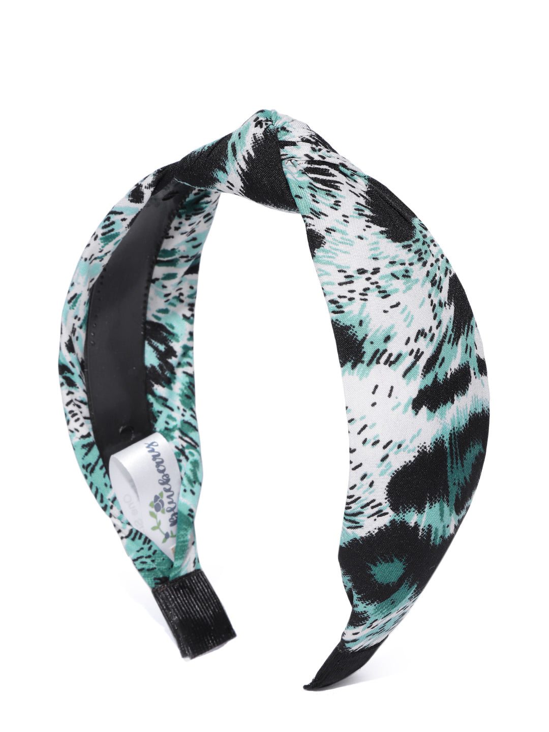 Blueberry multi animal printed knot hairband