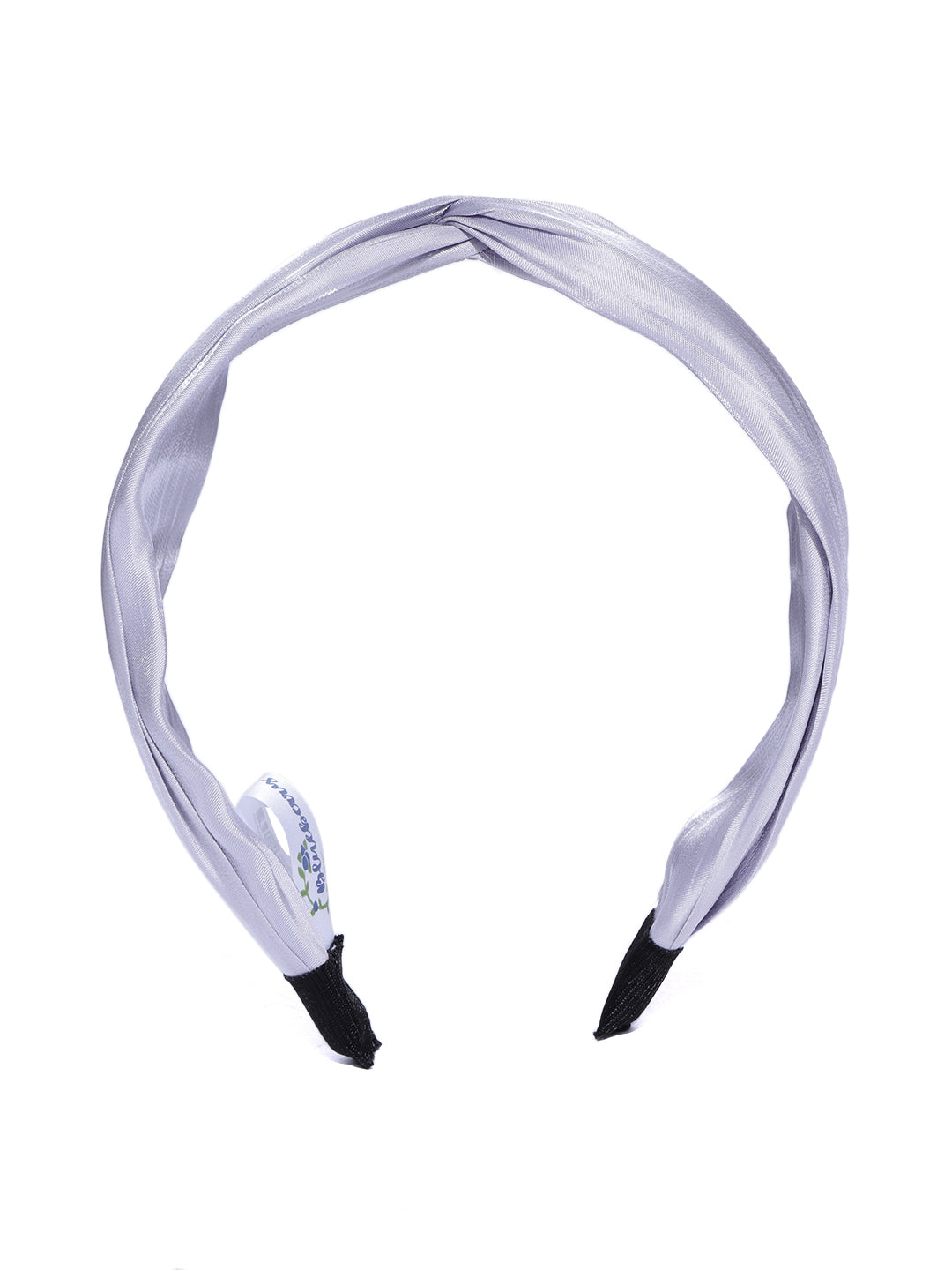 Blueberry Lavender pleated knot hairband