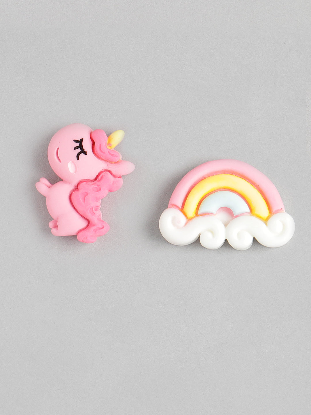 Blueberry Kids Rainbow and Unicorn shape suds earring