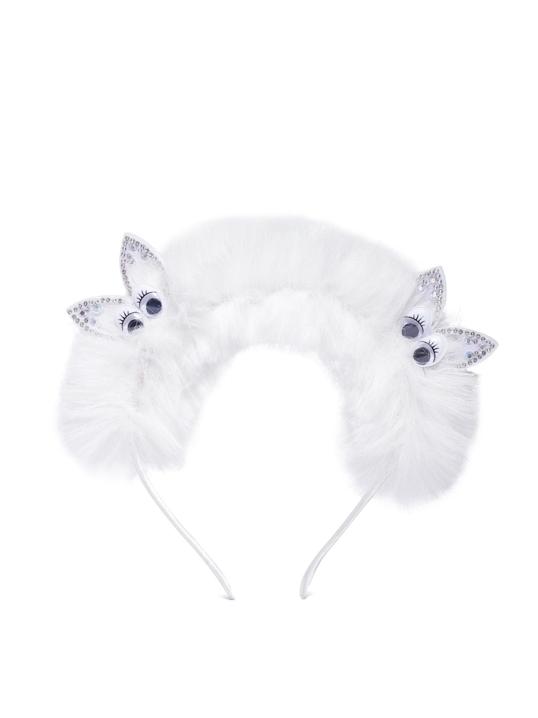 Blueberry KIDS set of 3 multi color ear fur hairband