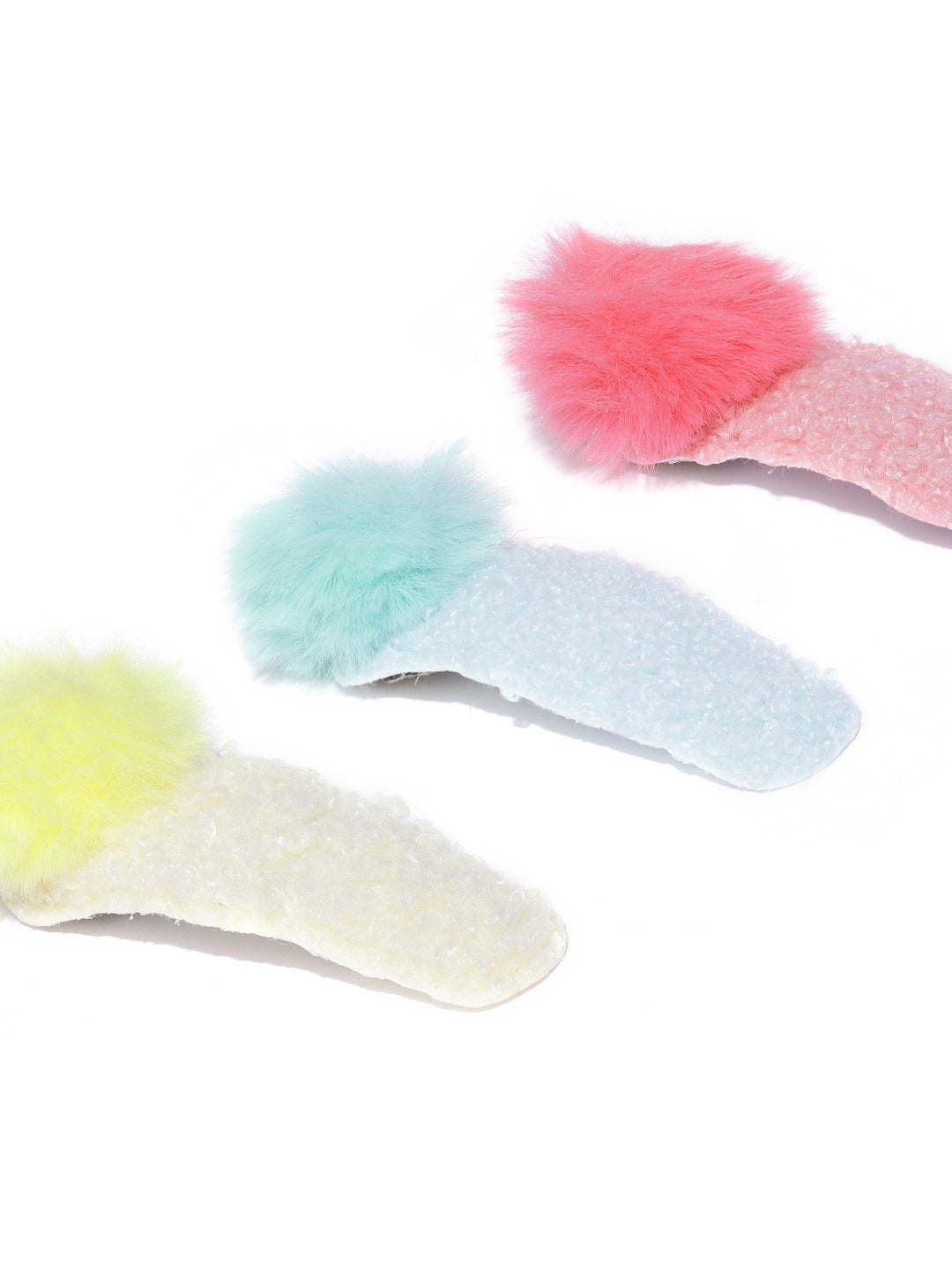 Blueberry KIDS set of 3 multi color Tic Tac Hair Clip