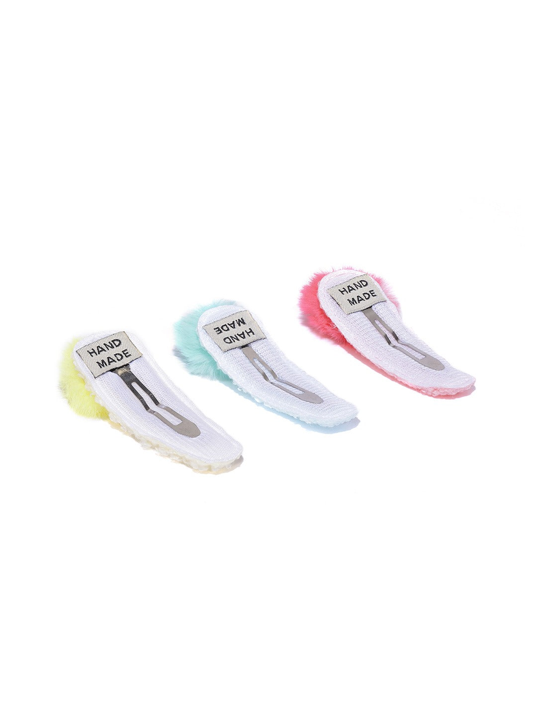 Blueberry KIDS set of 3 multi color Tic Tac Hair Clip