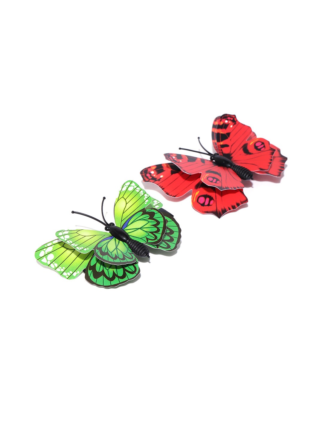 Blueberry KIDS set of 2 multi color butterfly alligator hair clips
