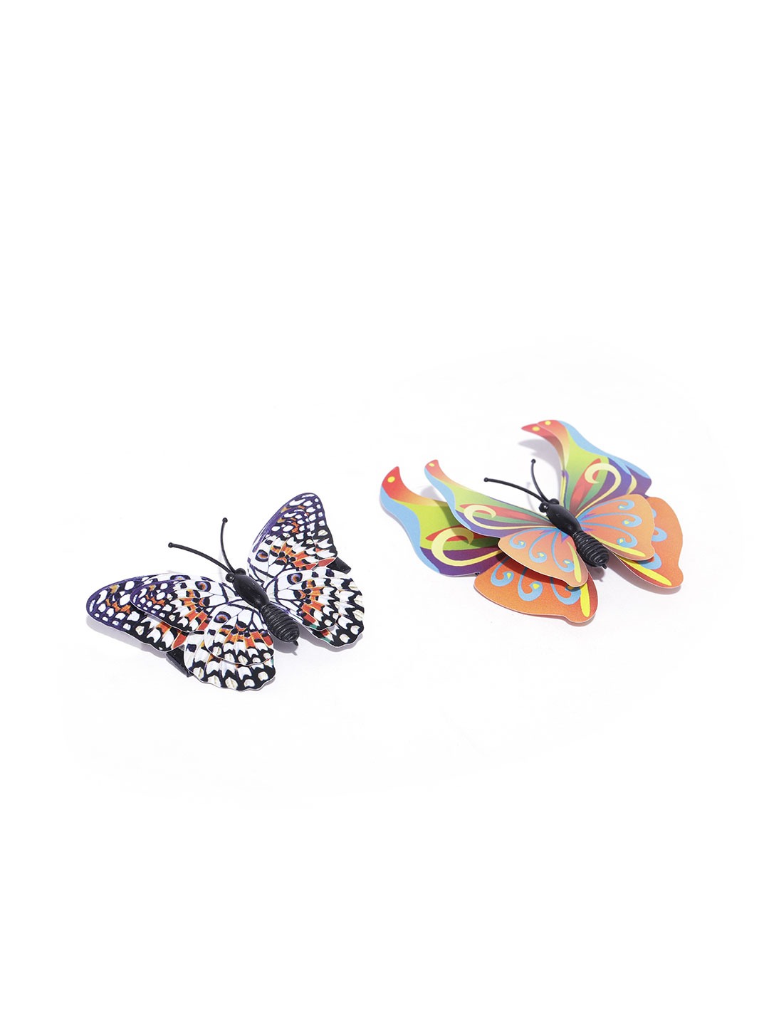 Blueberry KIDS set of 2 multi color butterfly alligator hair clips