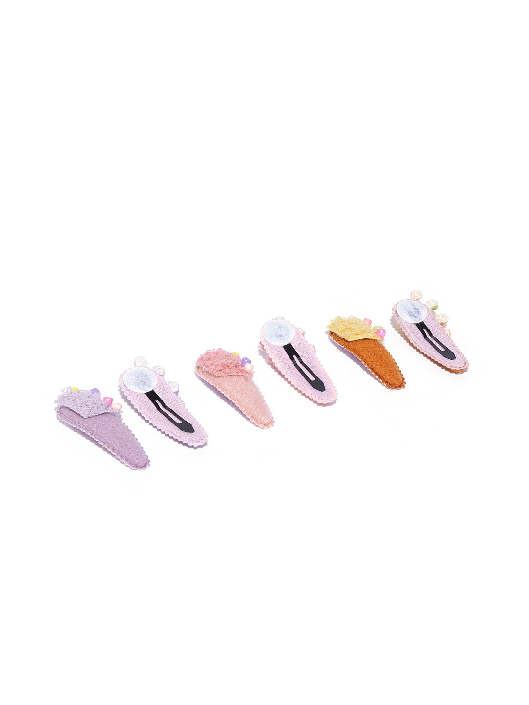Blueberry KIDS set of 6 crown motif tic tac hair clip