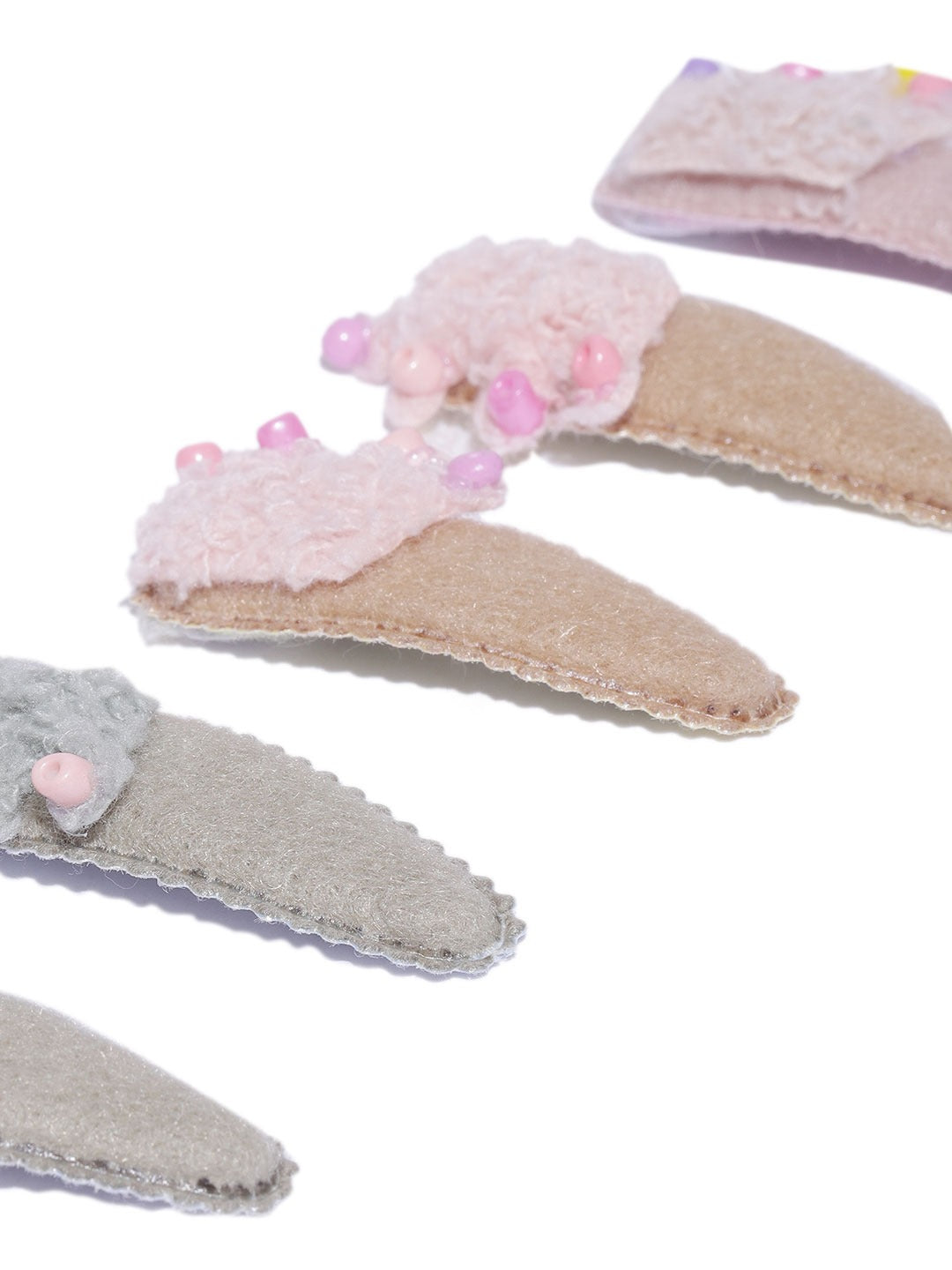 Blueberry KIDS set of 6 crown motif tic tac hair clip