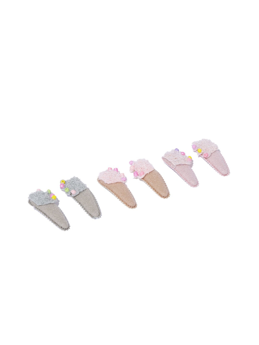 Blueberry KIDS set of 6 crown motif tic tac hair clip