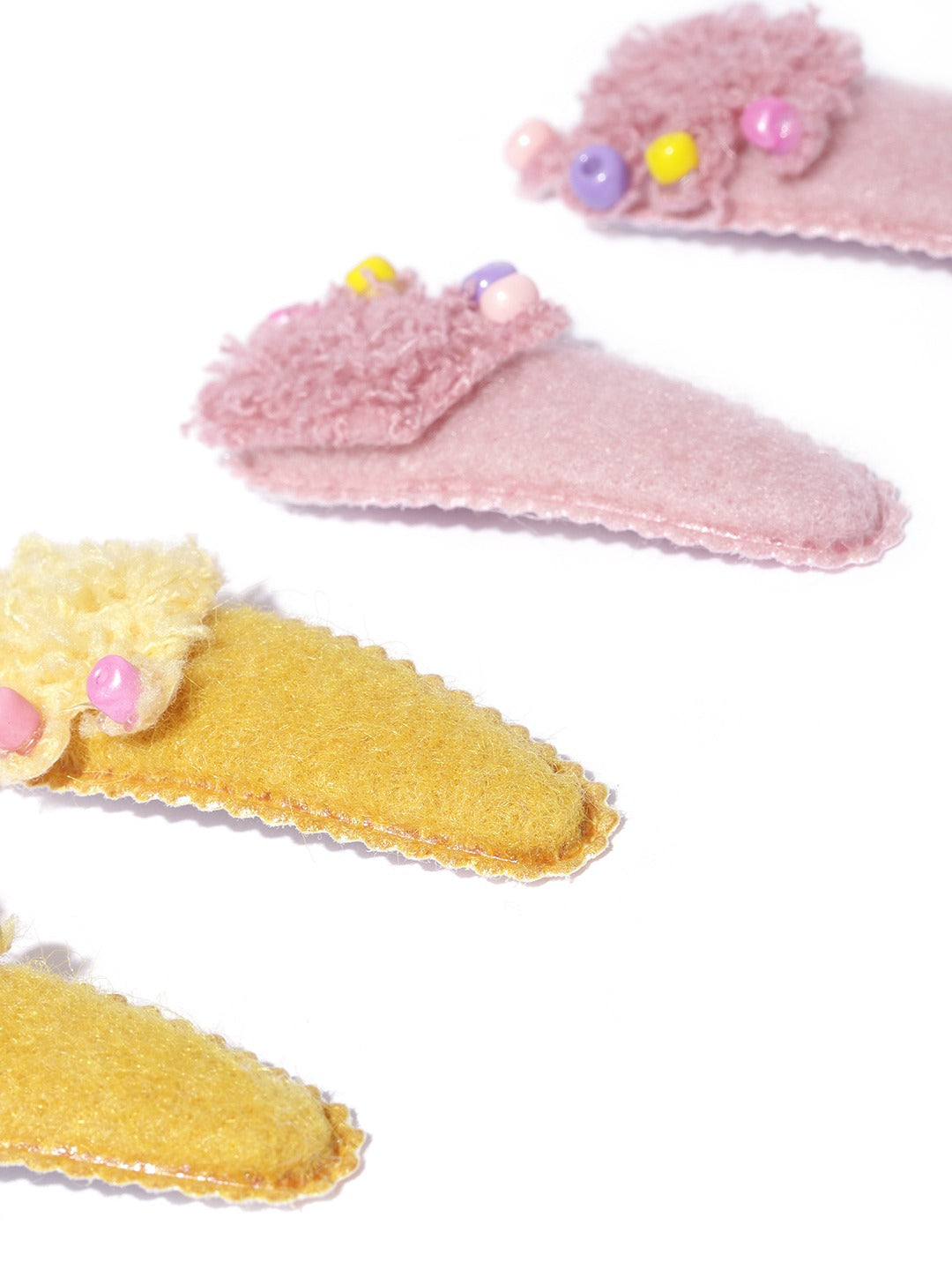 Blueberry KIDS set of 4 crown motif tic tac hair clip