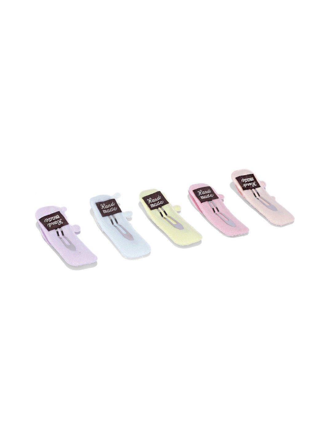 Blueberry KIDS set of 5 Pastel sequins tic tac hair clip