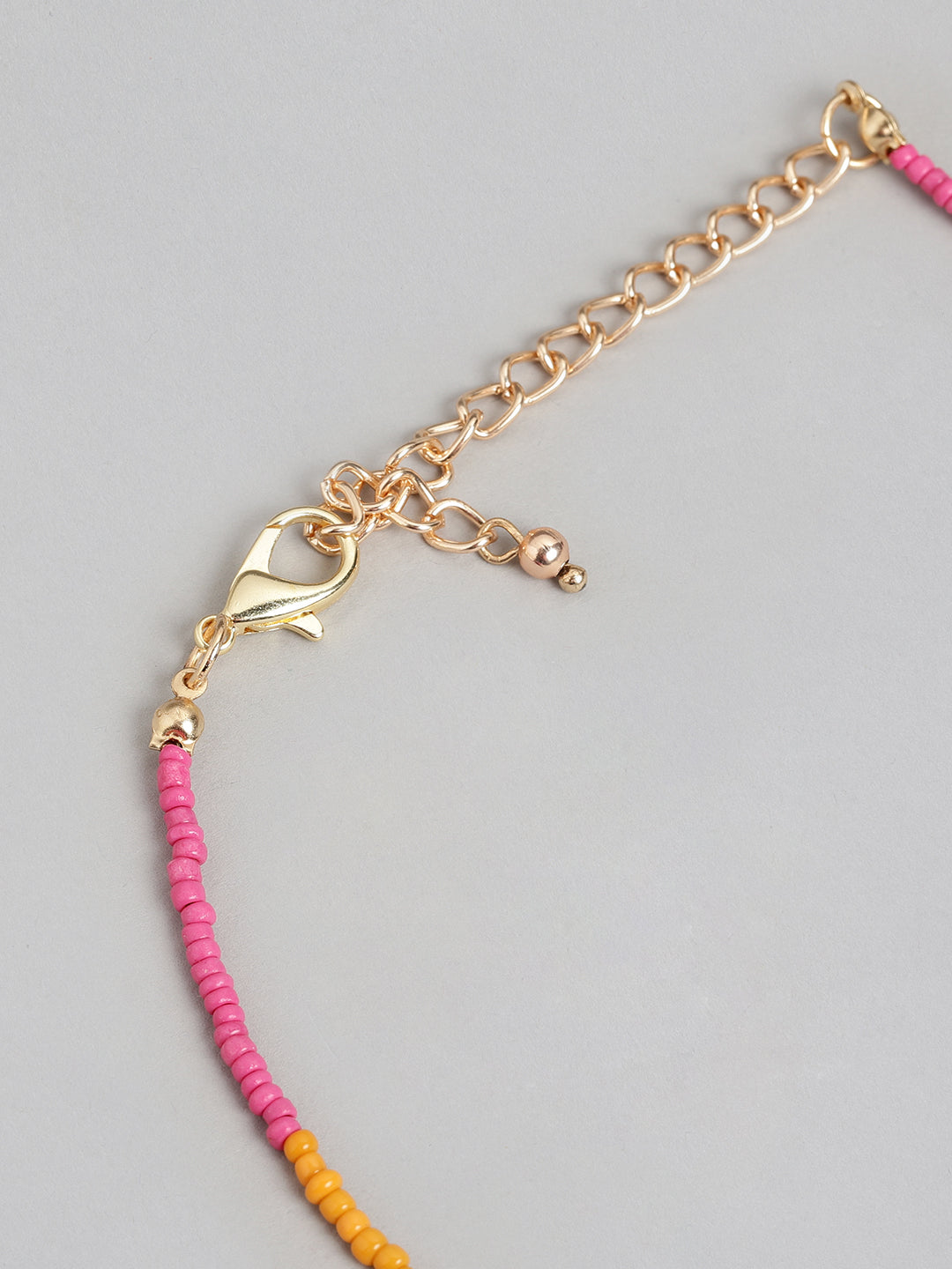 Blueberry Kids multi beaded Fish pendant necklace