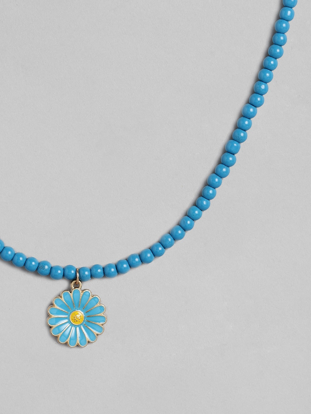 Blueberry KIDS Blue Flower Pendant