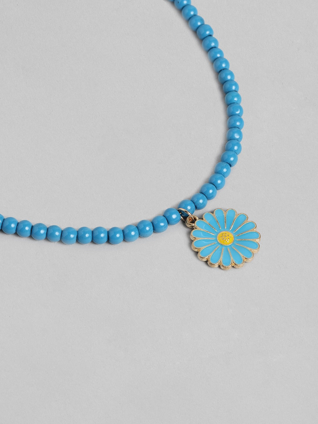 Blueberry KIDS Blue Flower Pendant