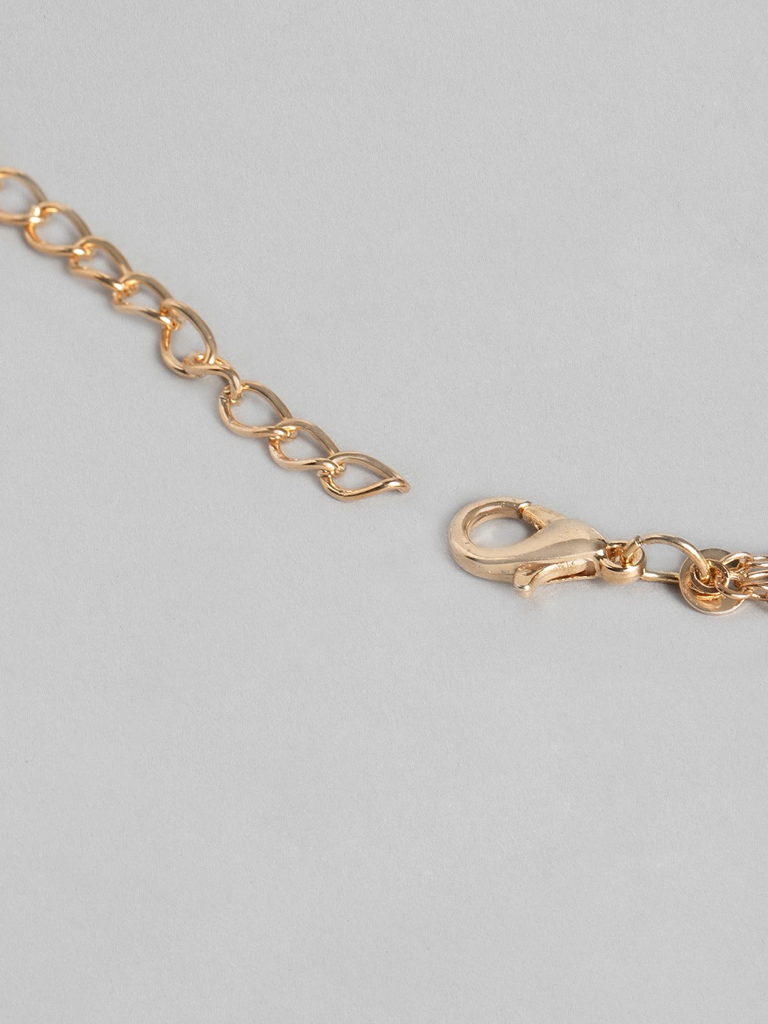 Blueberry gold plated Evil Eye chain layered pendant detailing necklace