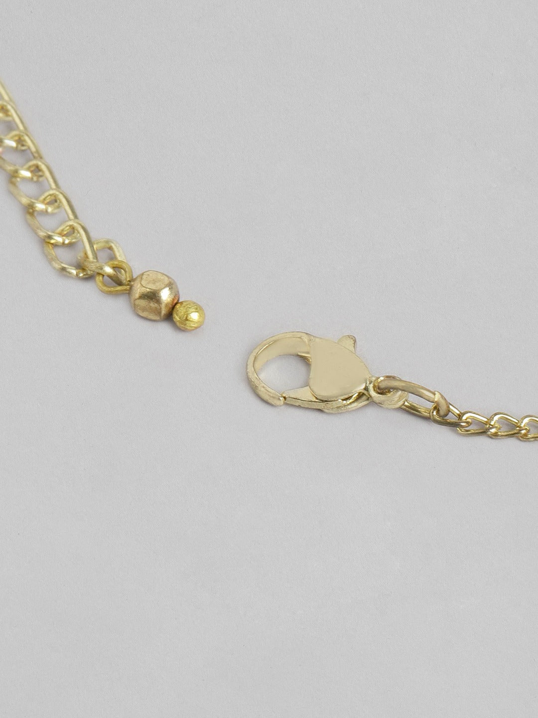 Blueberry gold plated chain layered Evil Eye pendant detailing necklace
