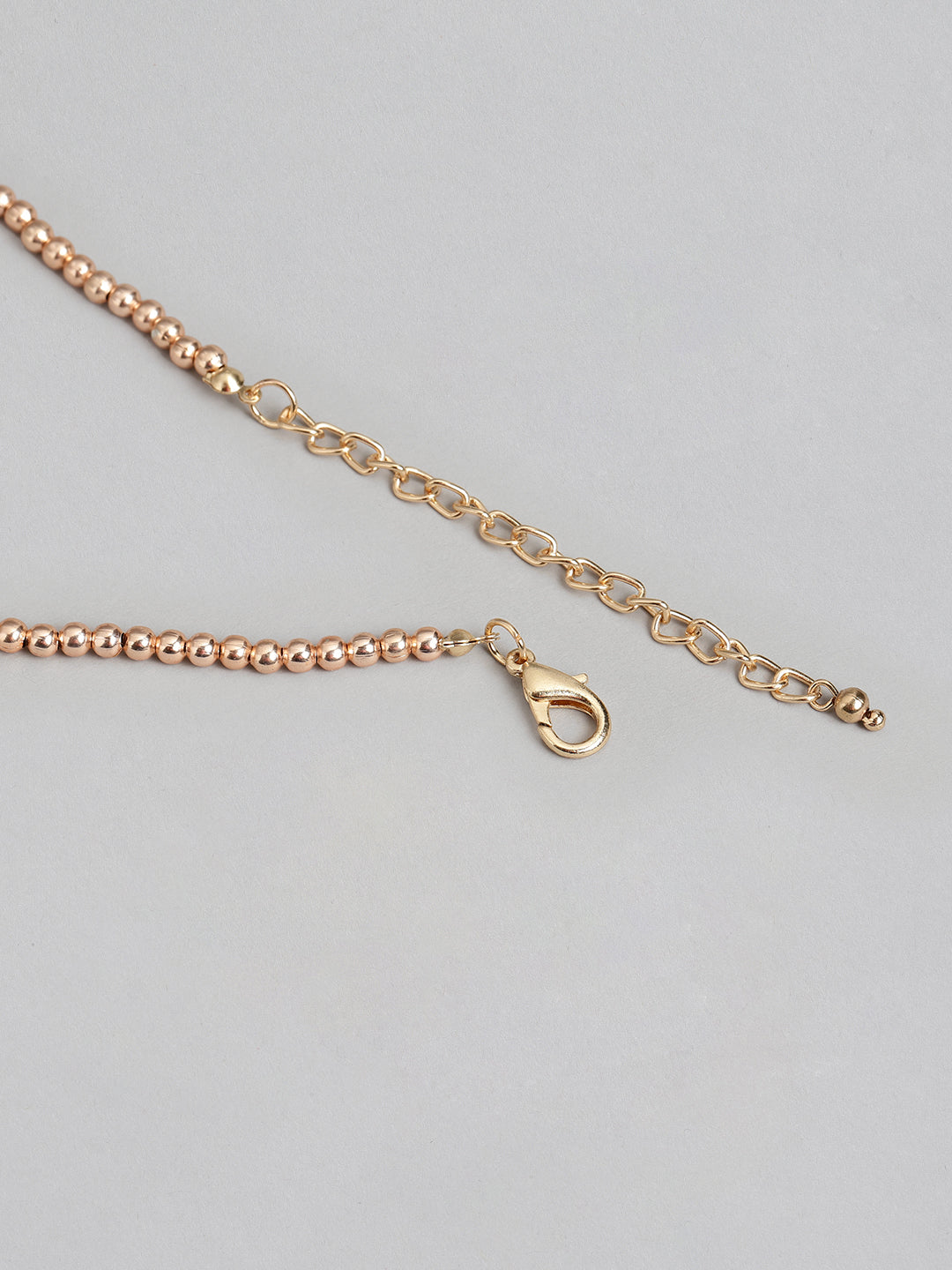 Blueberry blue canine teeth necklace