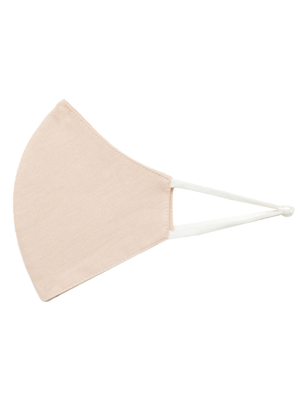 Blueberry Peach solid 2 ply cotton reusable chain mask