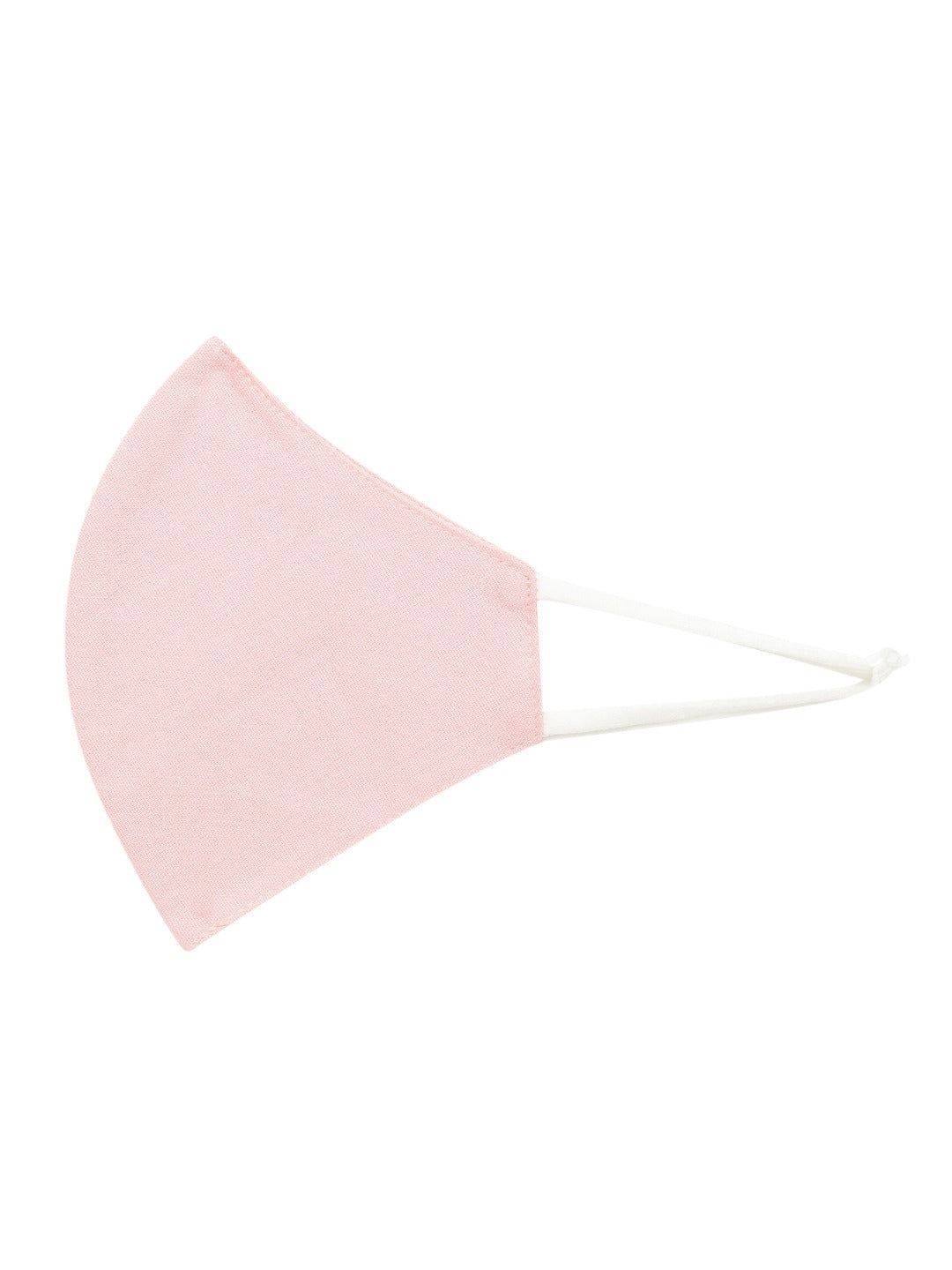 Blueberry Pink solid 2 ply cotton reusable chain mask