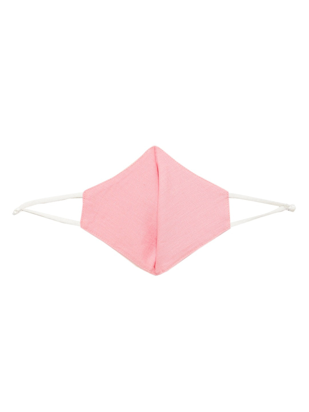 Blueberry Peach solid 2 ply cotton reusable chain mask