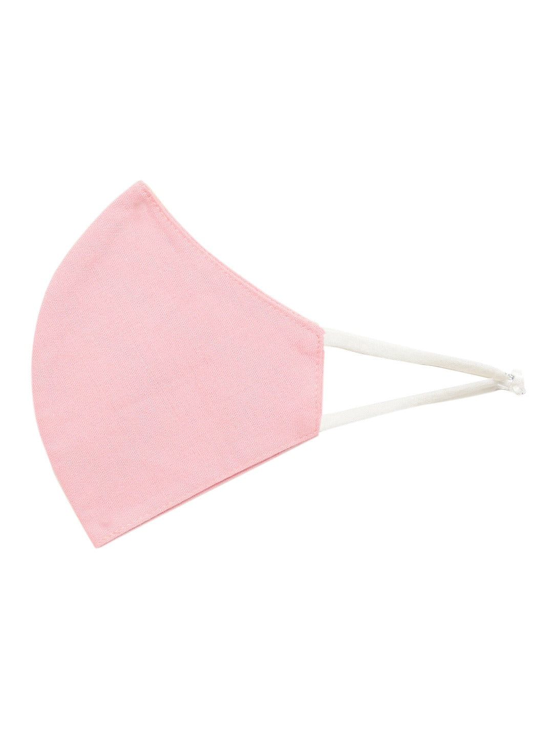 Blueberry Peach solid 2 ply cotton reusable chain mask