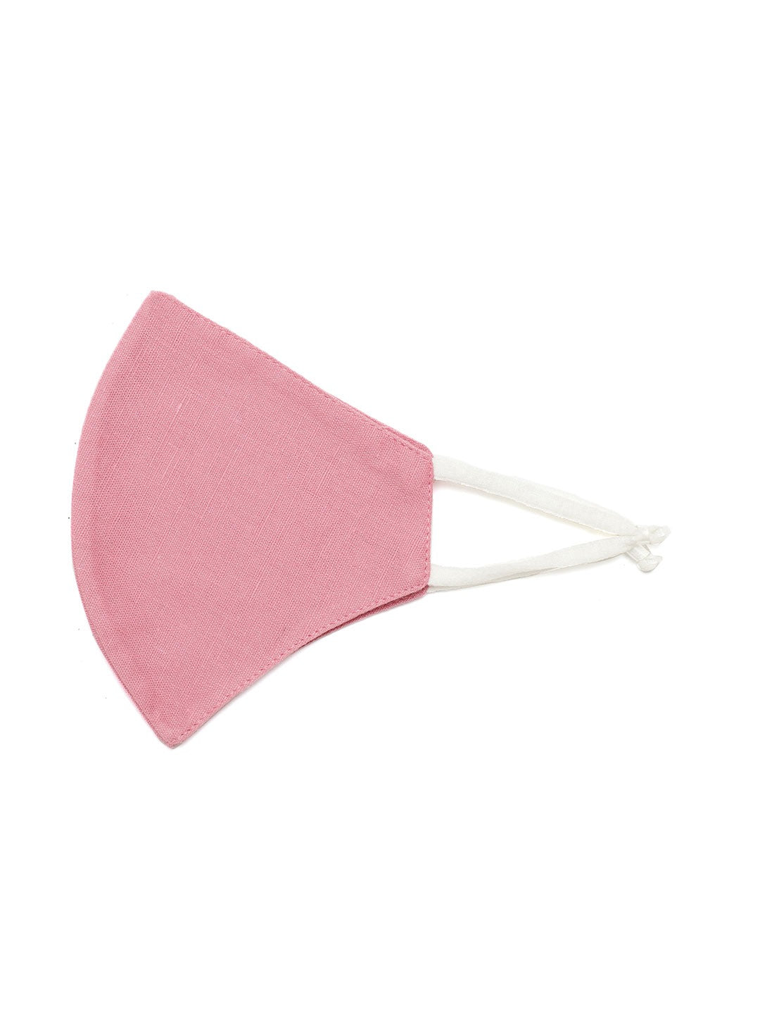 Blueberry Mauve solid 2 ply cotton reusable chain mask