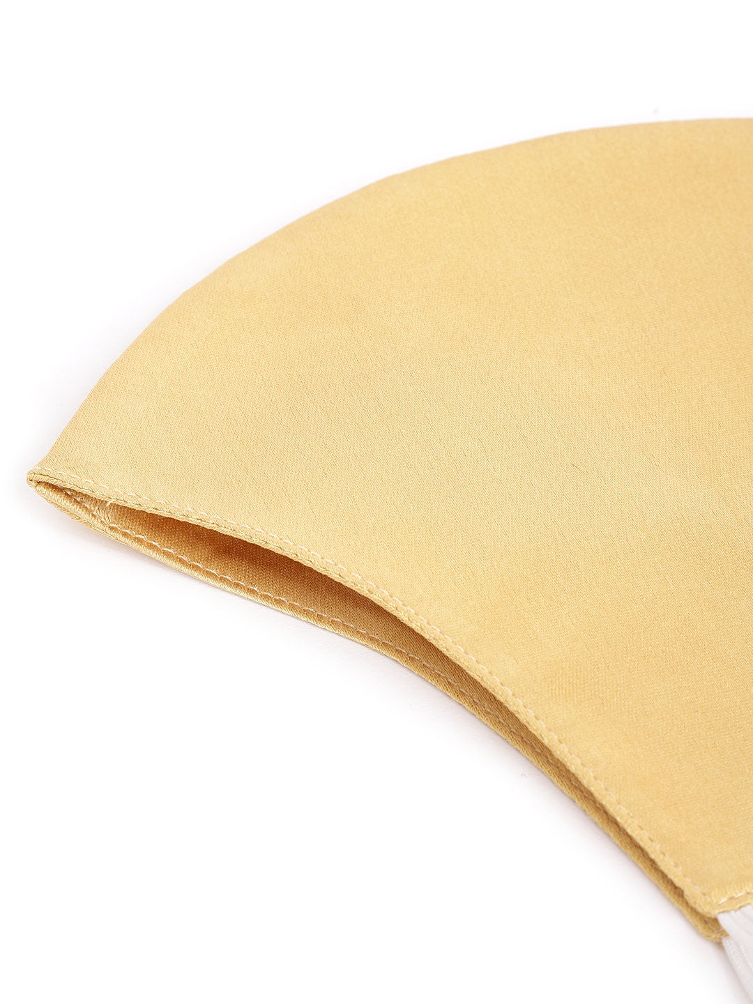 Blueberry golden 2 ply satin resin chain Mask