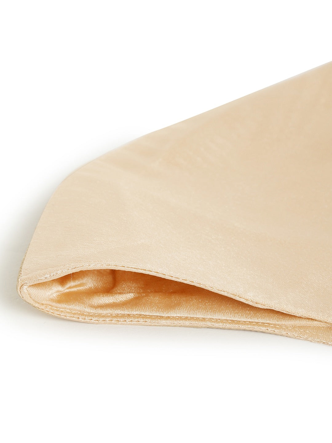 Blueberry gold Reusable 2-Ply satin face mask with double tone chain