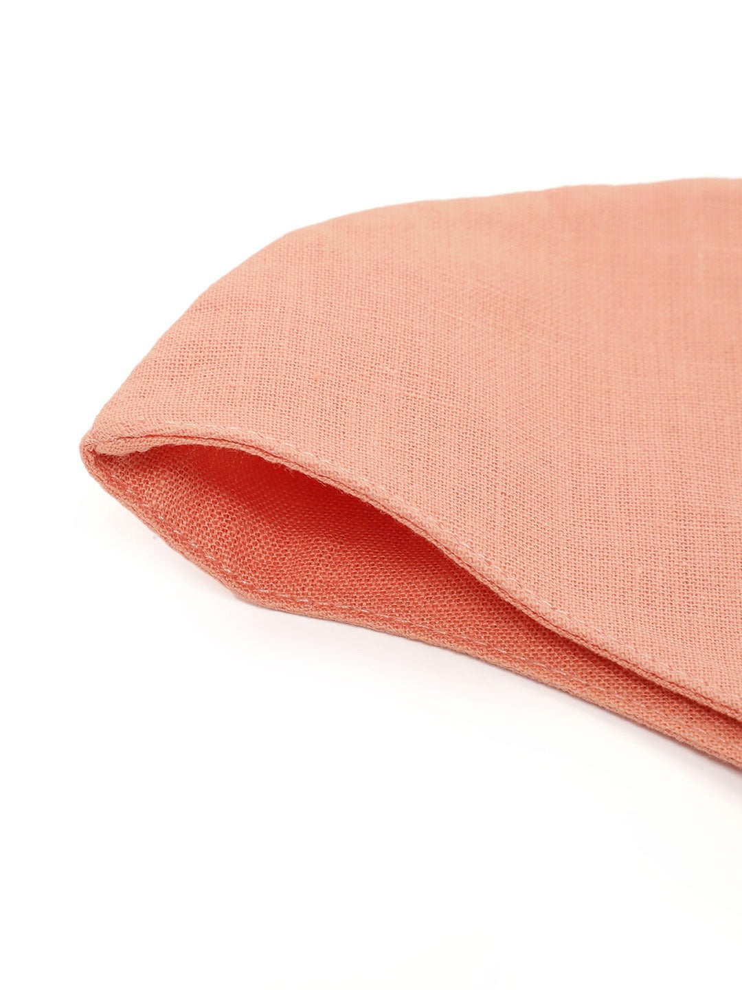Blueberry Pink solid 2 ply cotton reusable chain mask