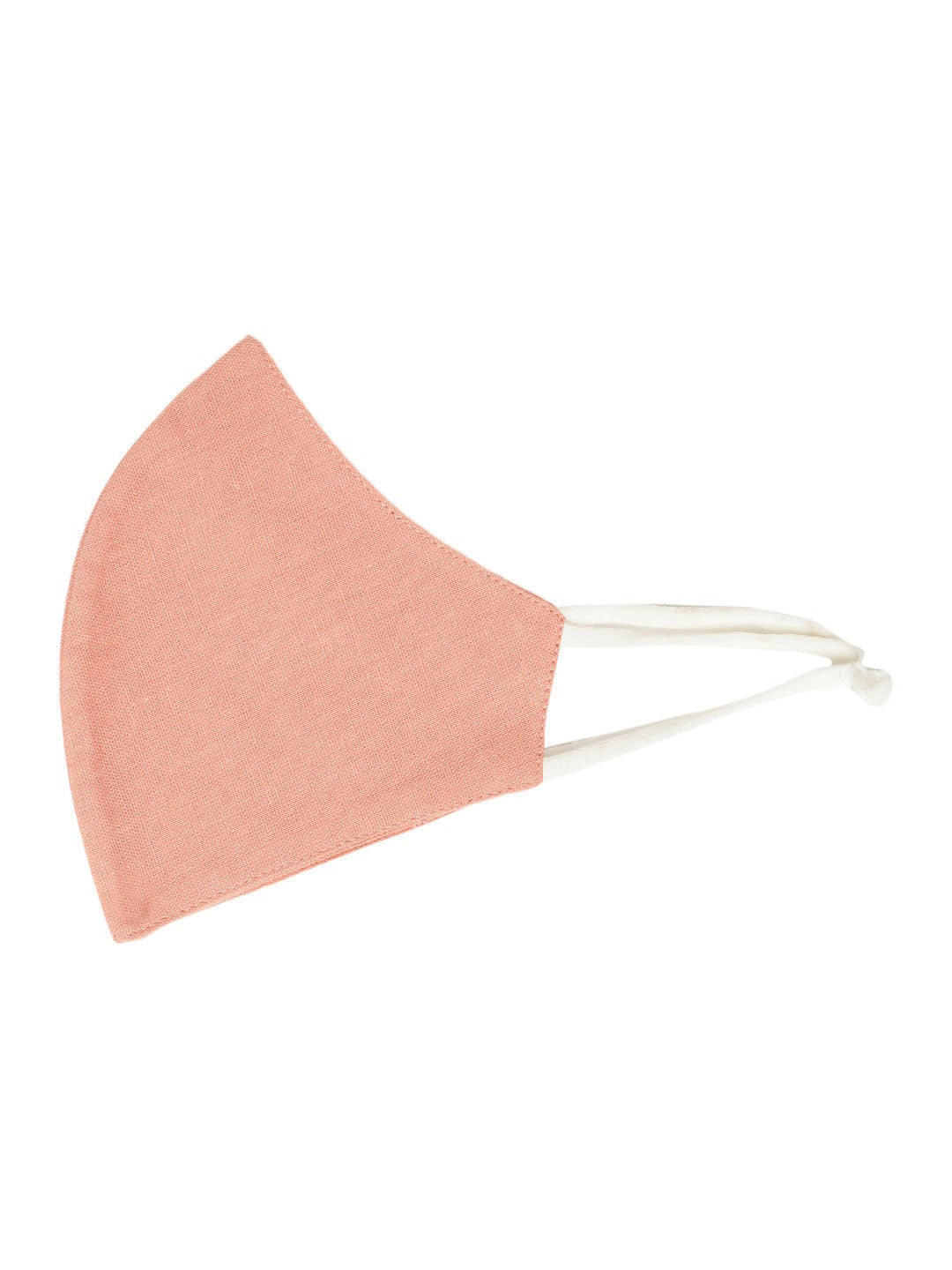 Blueberry Pink solid 2 ply cotton reusable chain mask