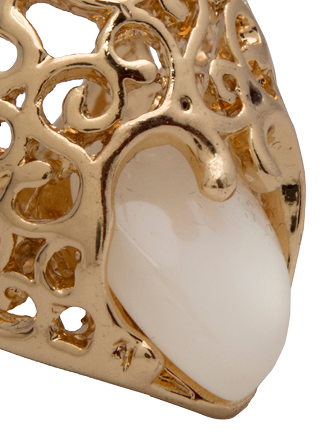 Blueberry Cut Out Designer Ring