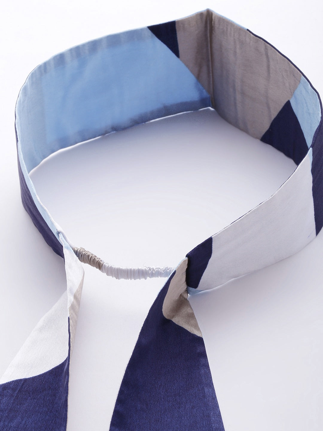 Blueberry multi color printed scarve