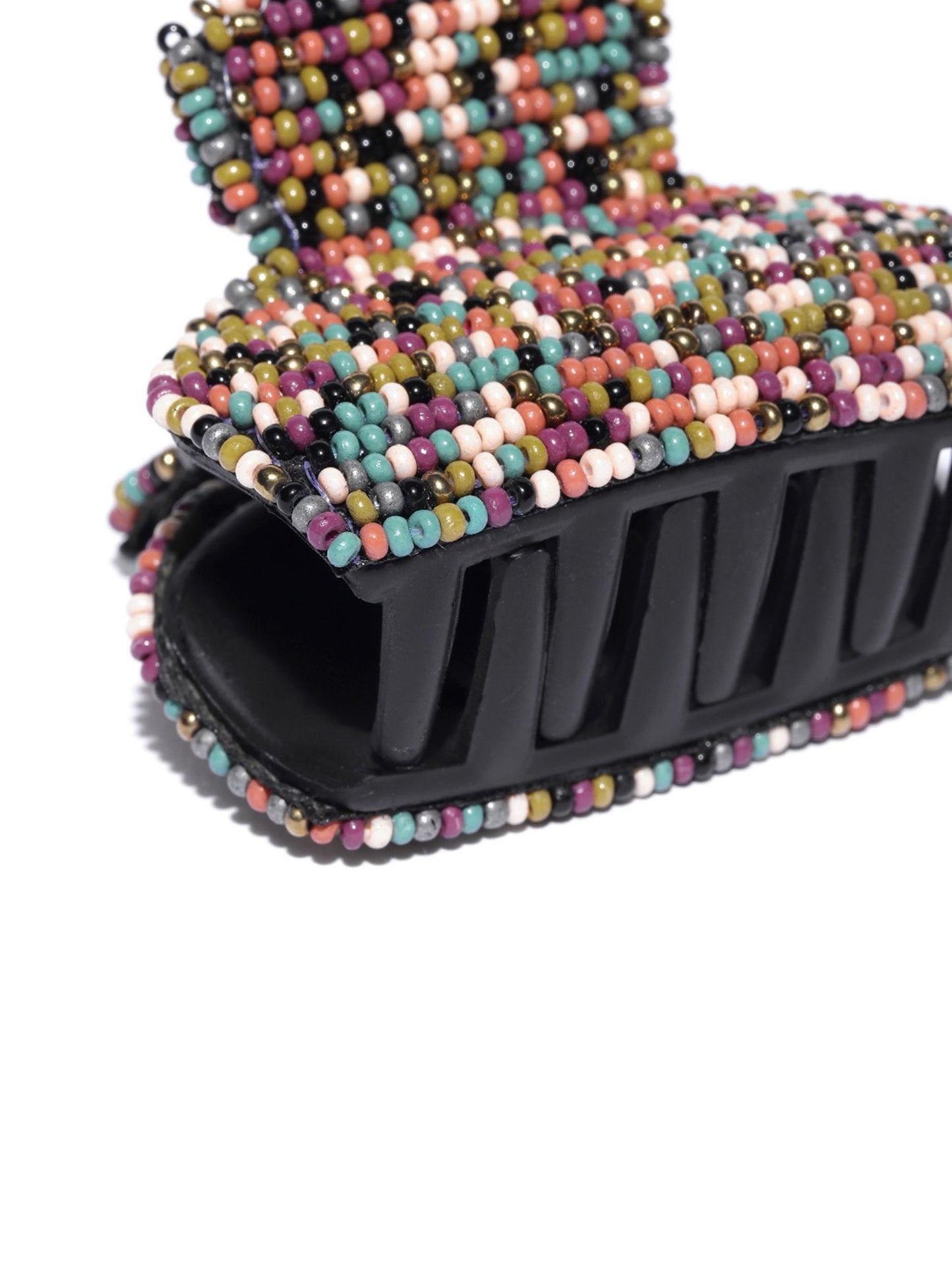 Blueberry Multi bead embellished hair clutches