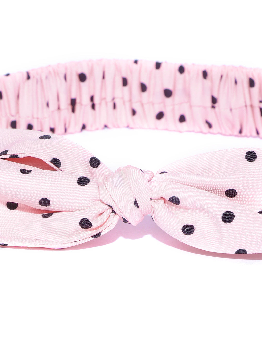 Blueberry KIDS set of 2 red and peach knot detailing hairband
