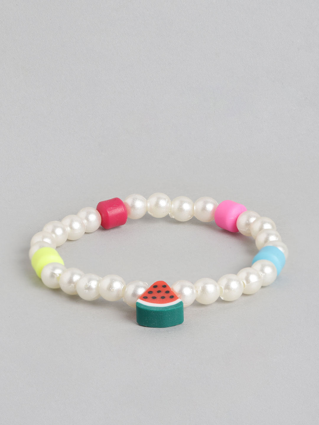 Blueberry KIDS pearl and fruit beaded necklace and bracelet combo
