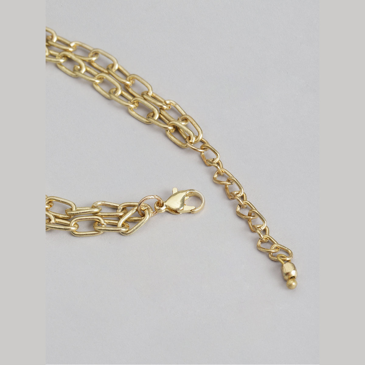 Blueberry Eveil Eye gold plated chain bracelet Onesize / Gold / Women