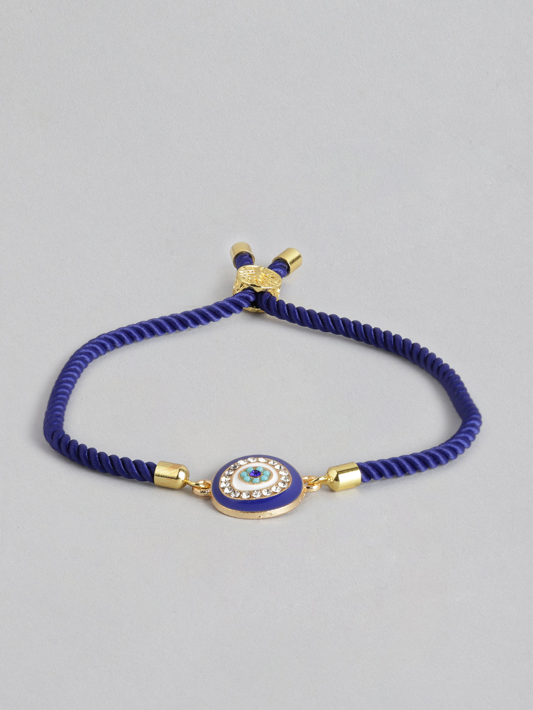 Blueberry Glare evil eye bracelet