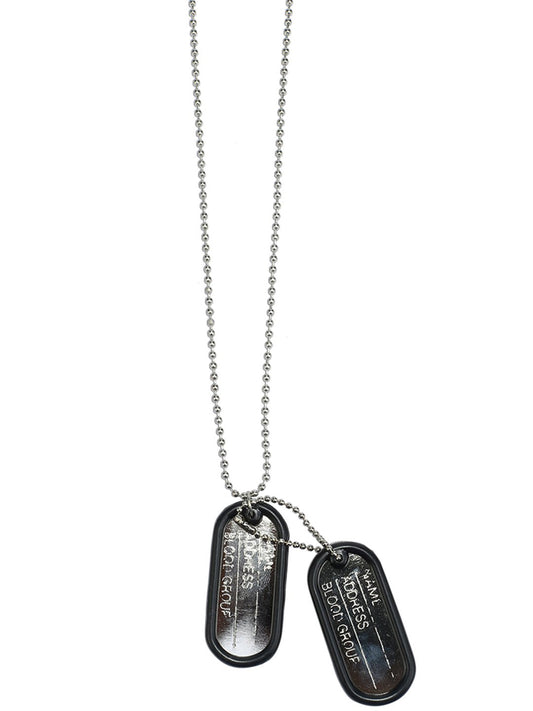 Lazy panda silver plated ball chain pendant detailing men necklace