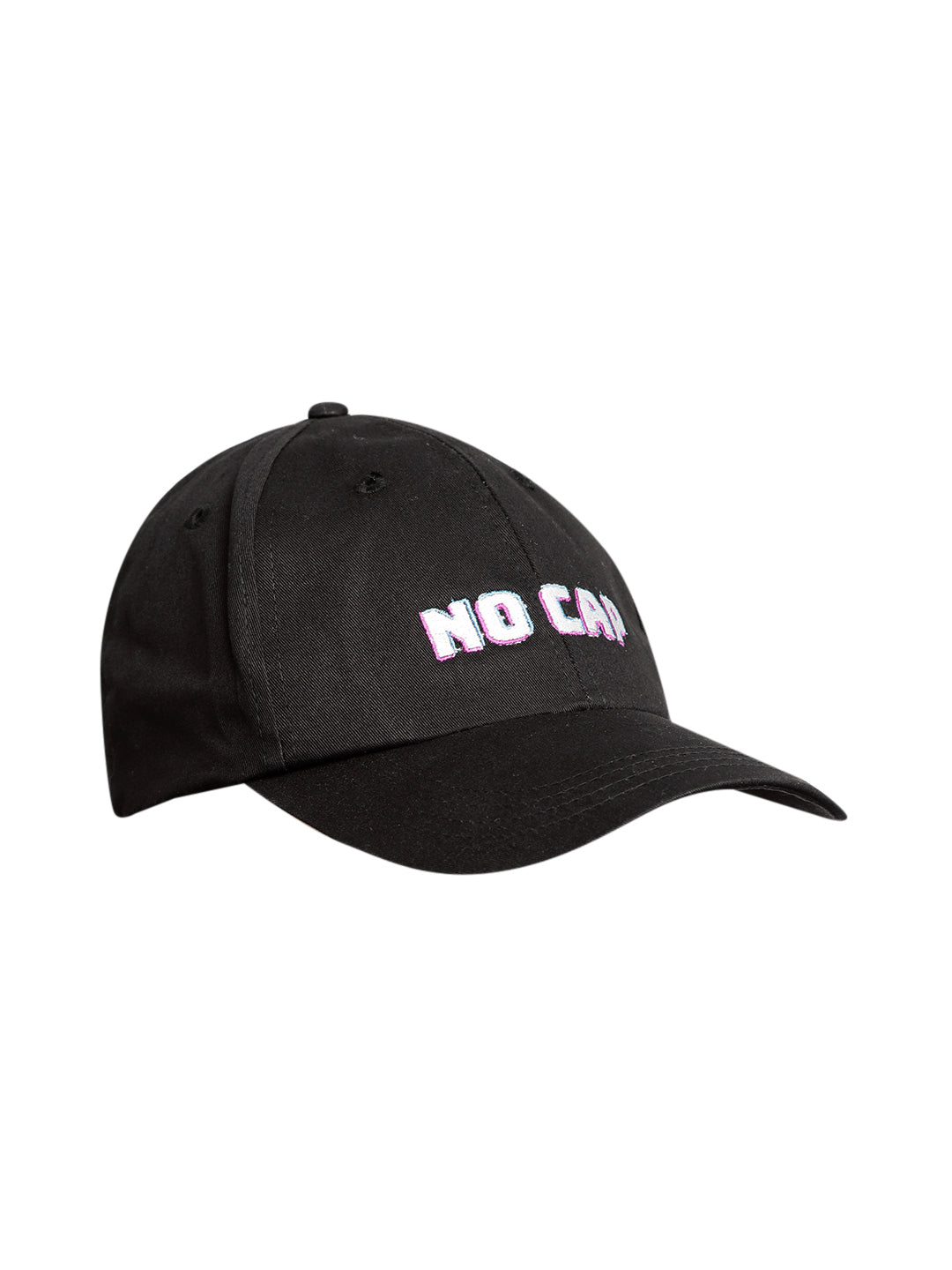 Blueberry NO CAP embroidery black baseball cap