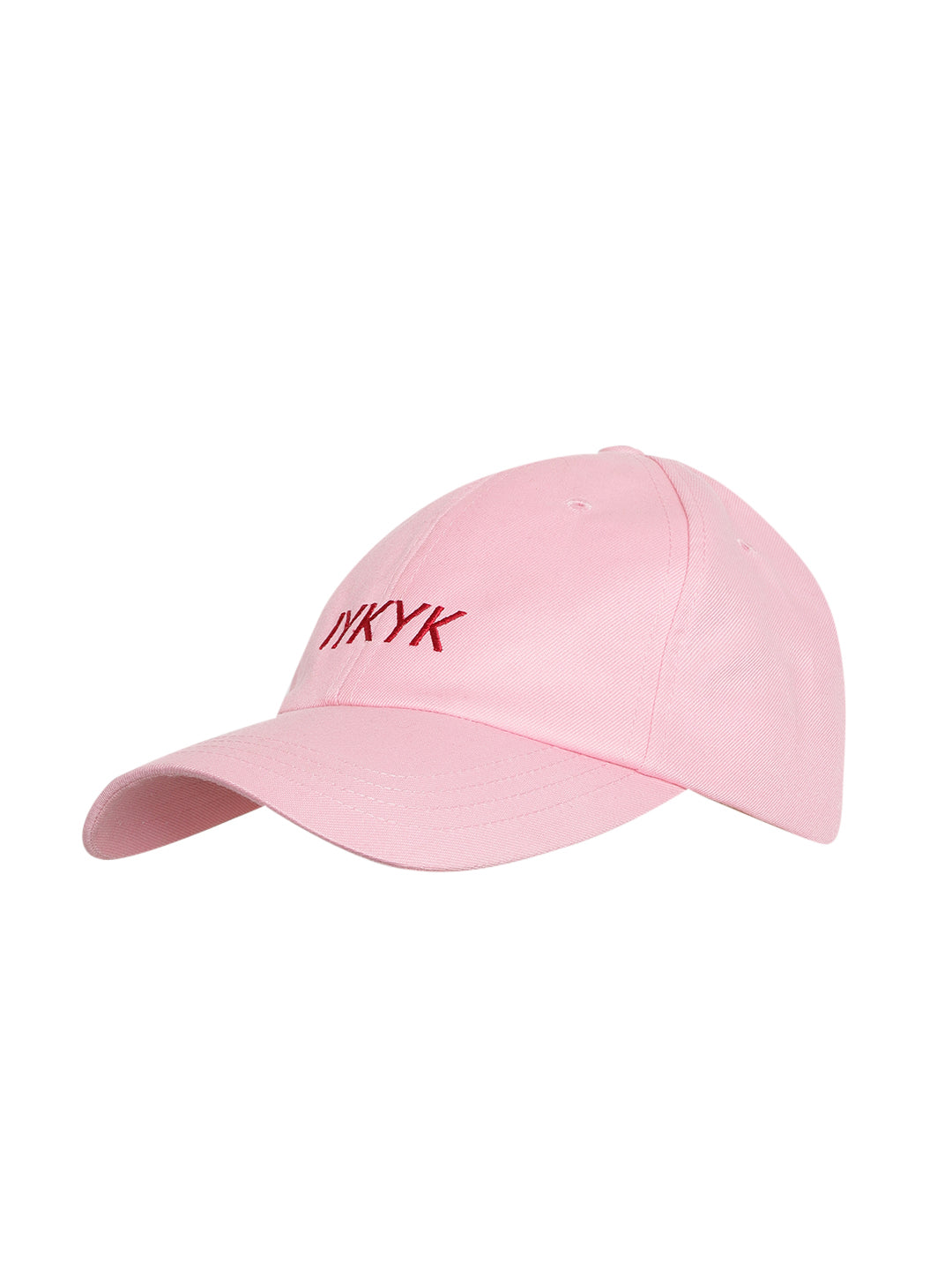 Blueberry pink IYKYK embroidered baseball cap