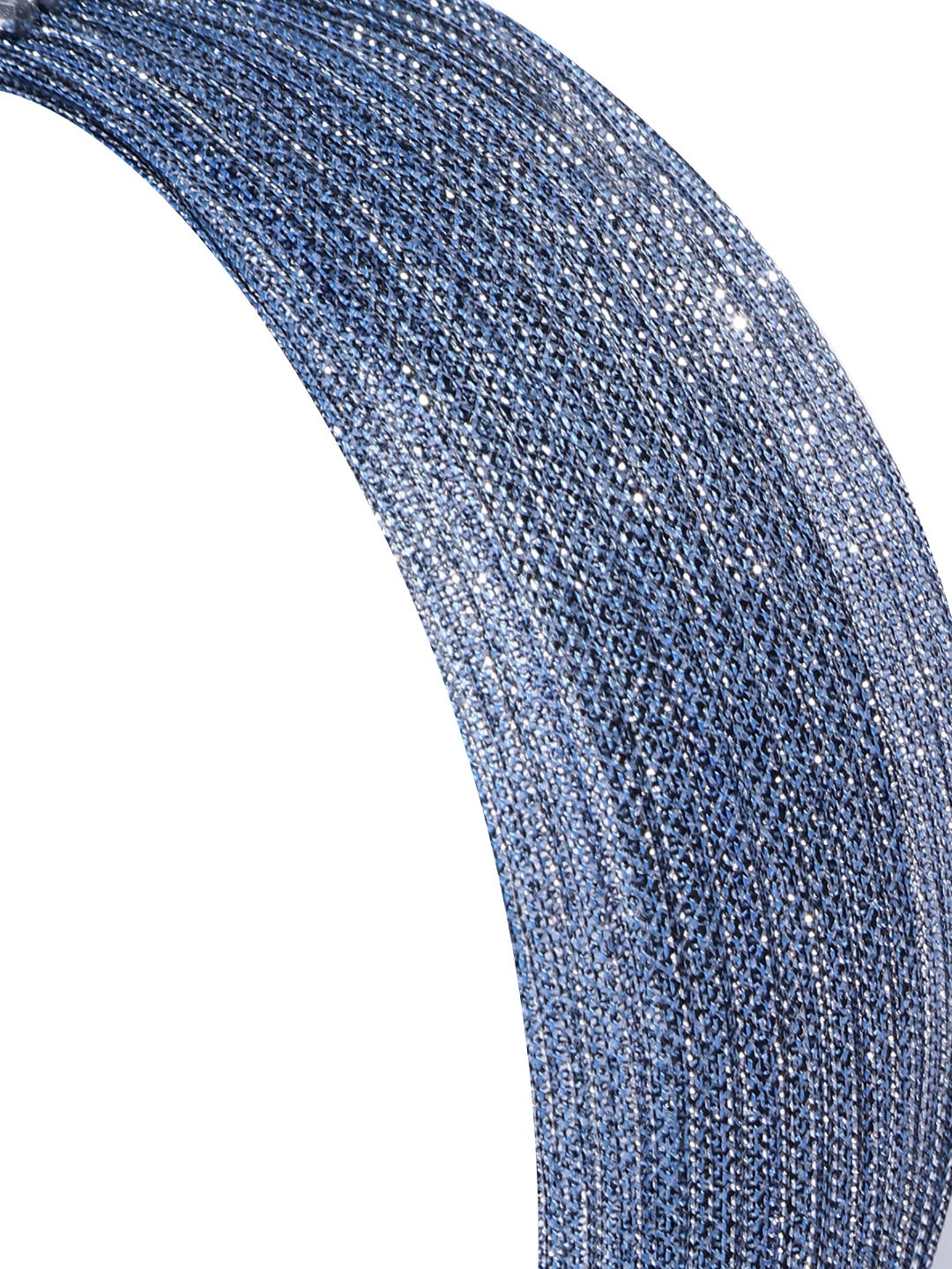 Blueberry blue simar fabric hair band