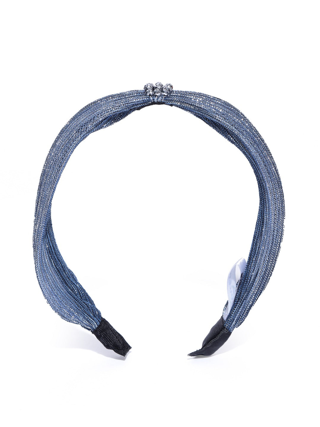 Blueberry blue simar fabric hair band