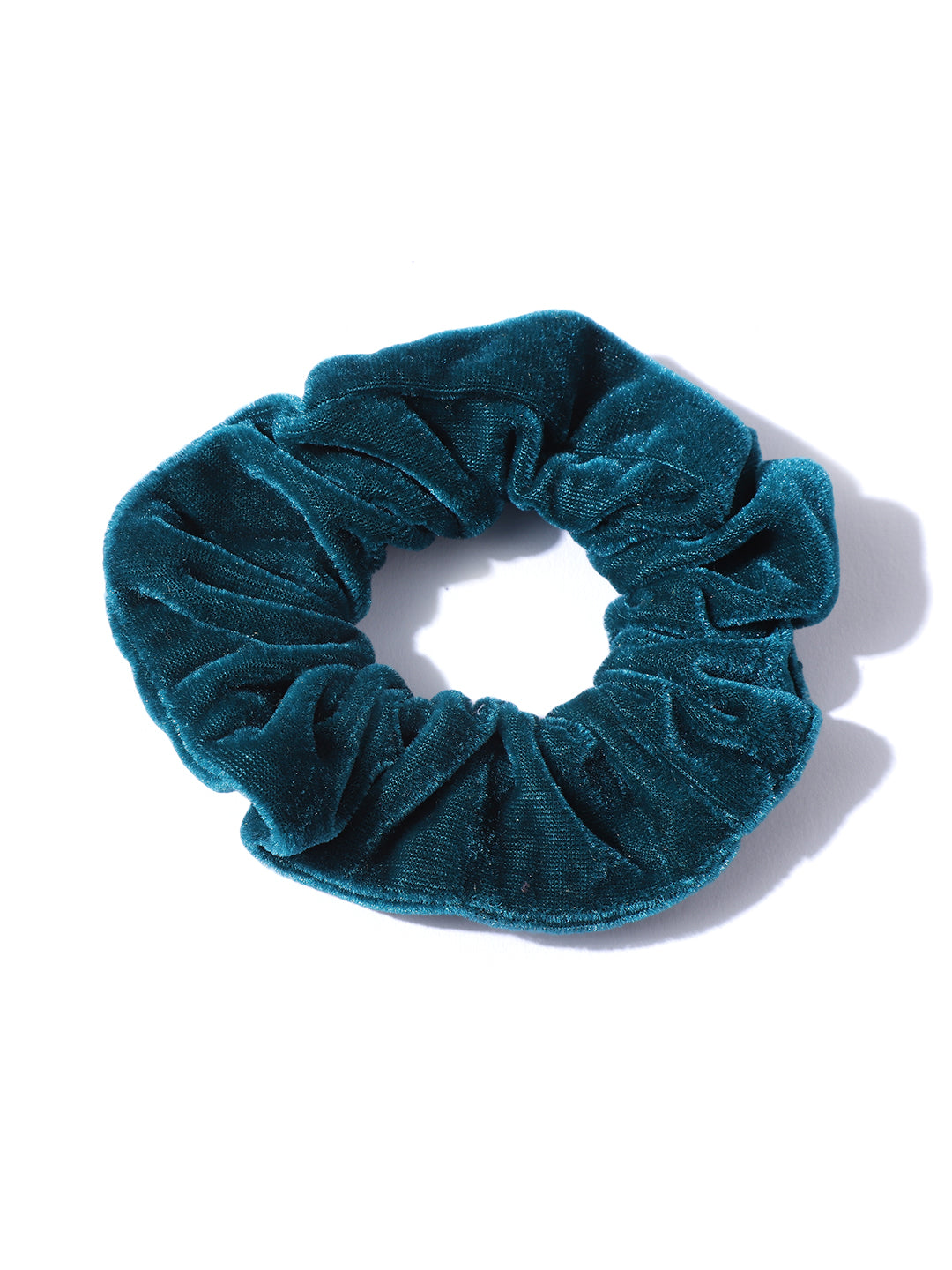 Blueberry set of 4 multi velvet scrunchies