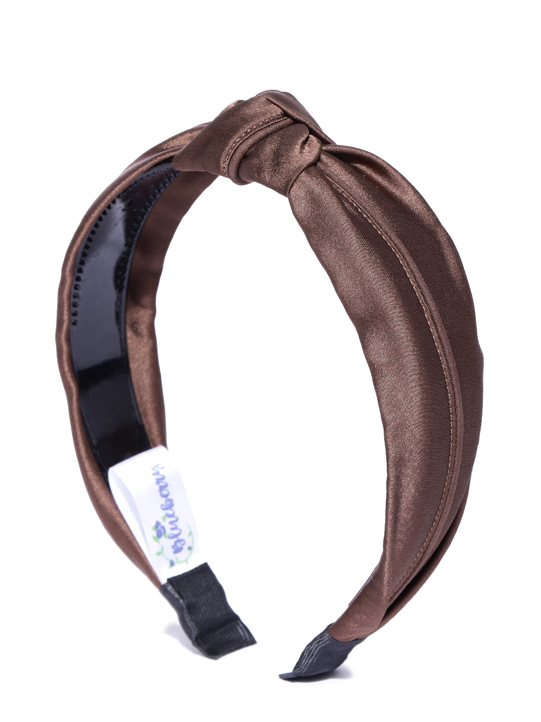 Blueberry brown knoted hairband