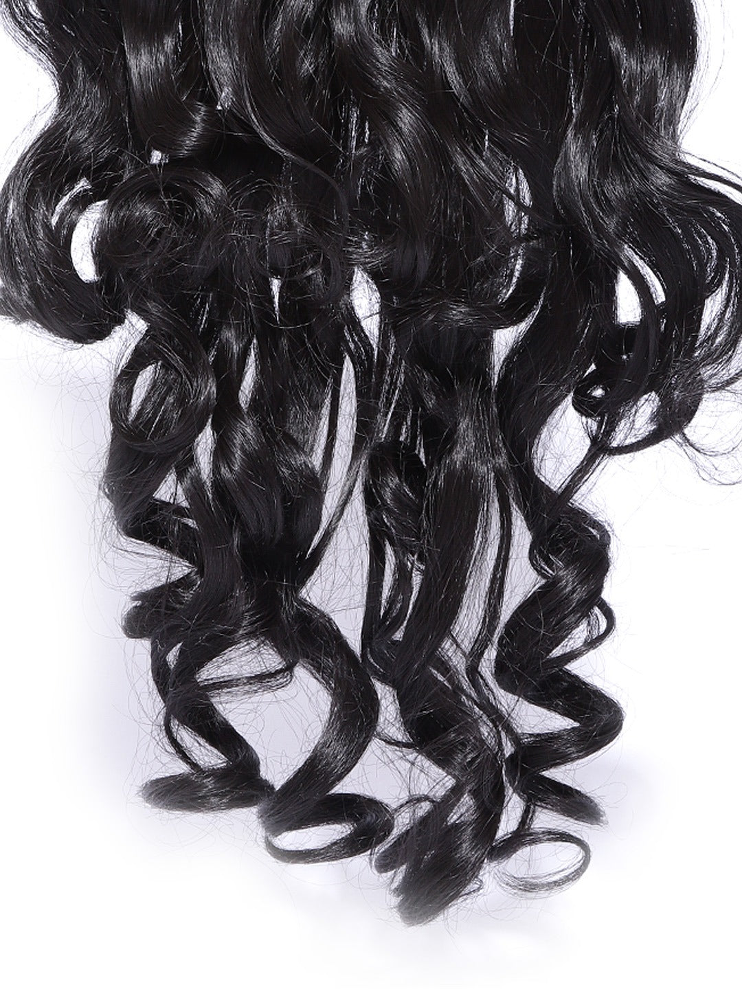 Blueberry Dark Brown Curly/Wavy premium Hair Extension with 5 clips
