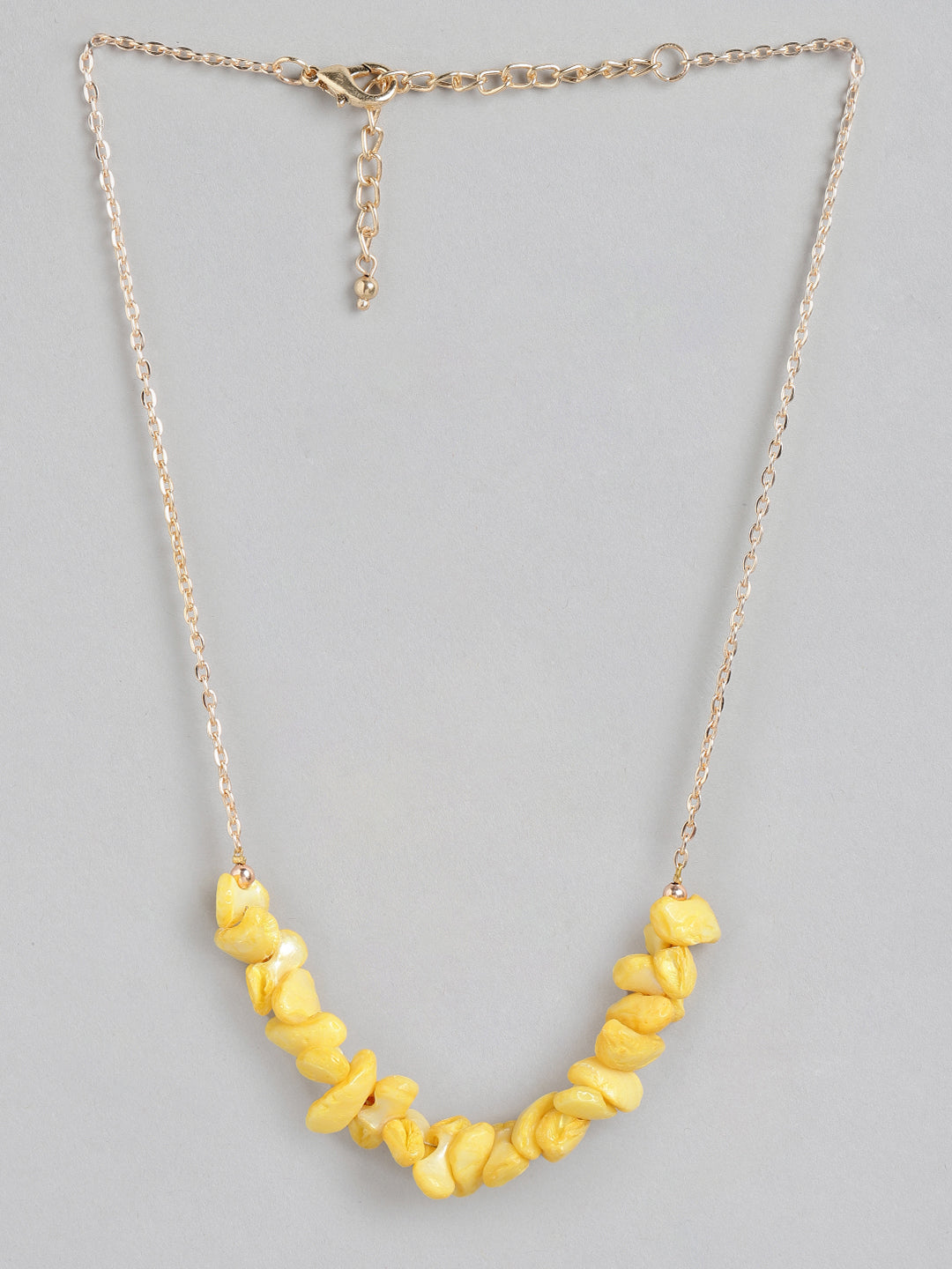 Blueberry Elle necklace yellow