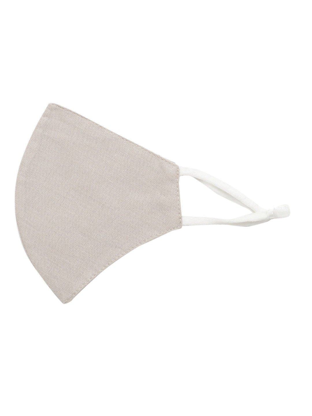 Blueberry Grey solid 2 ply cotton reusable chain mask